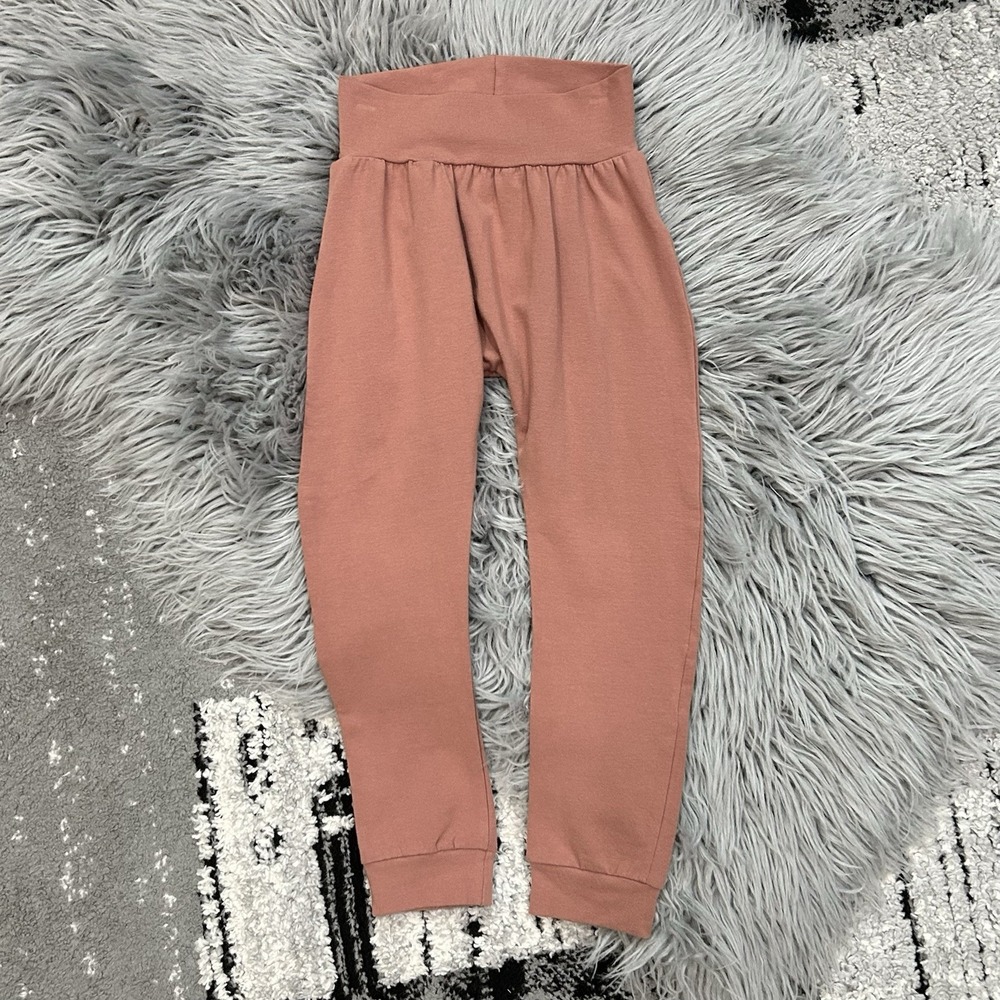 Thimble Collection Girls Dusty Pink Colored Leggings Size 4T Made In USA NEW